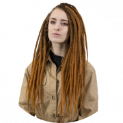 Dreadlock PNG Picture