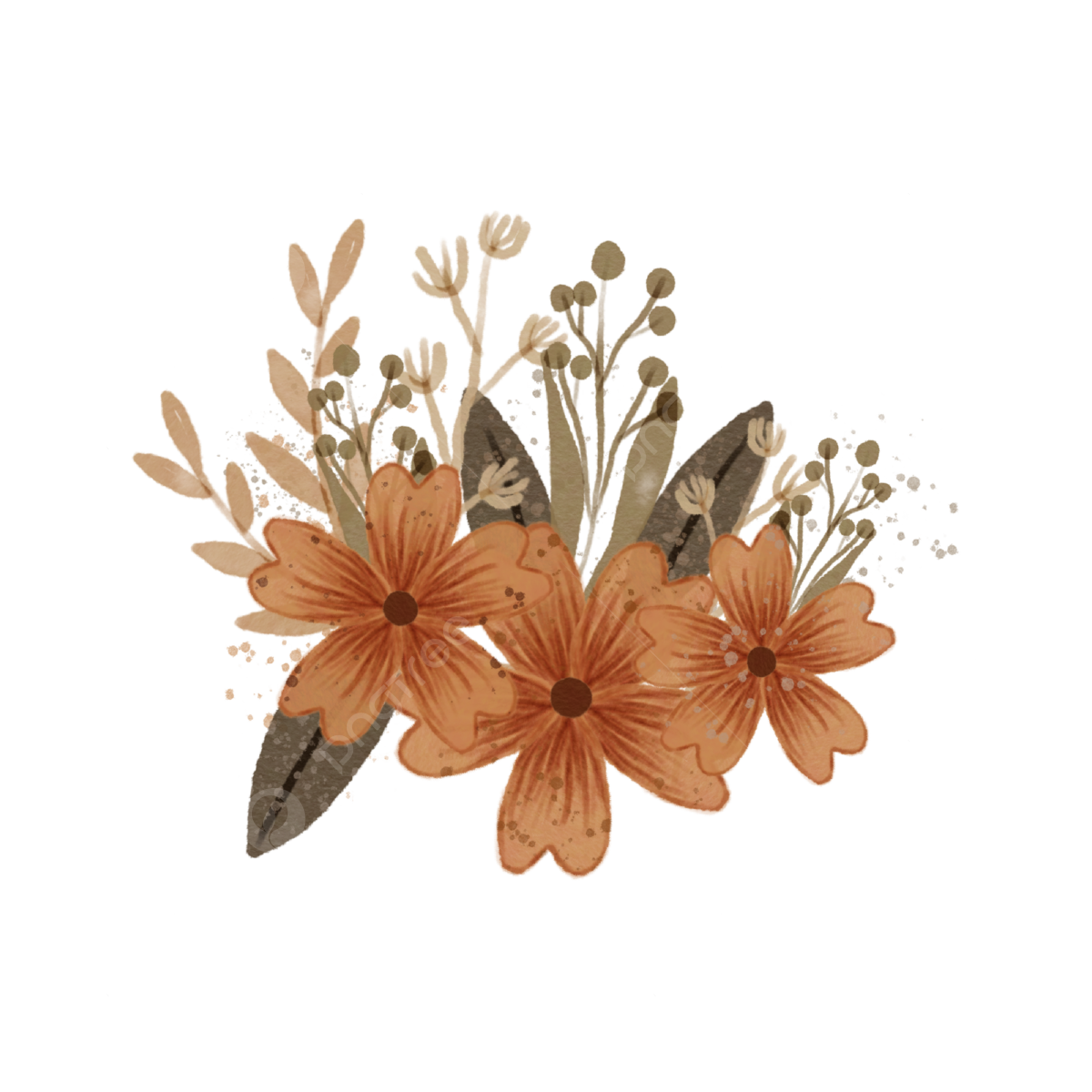 Dry Flower PNG Images