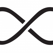 Elegant Infinity Symbol PNG Image
