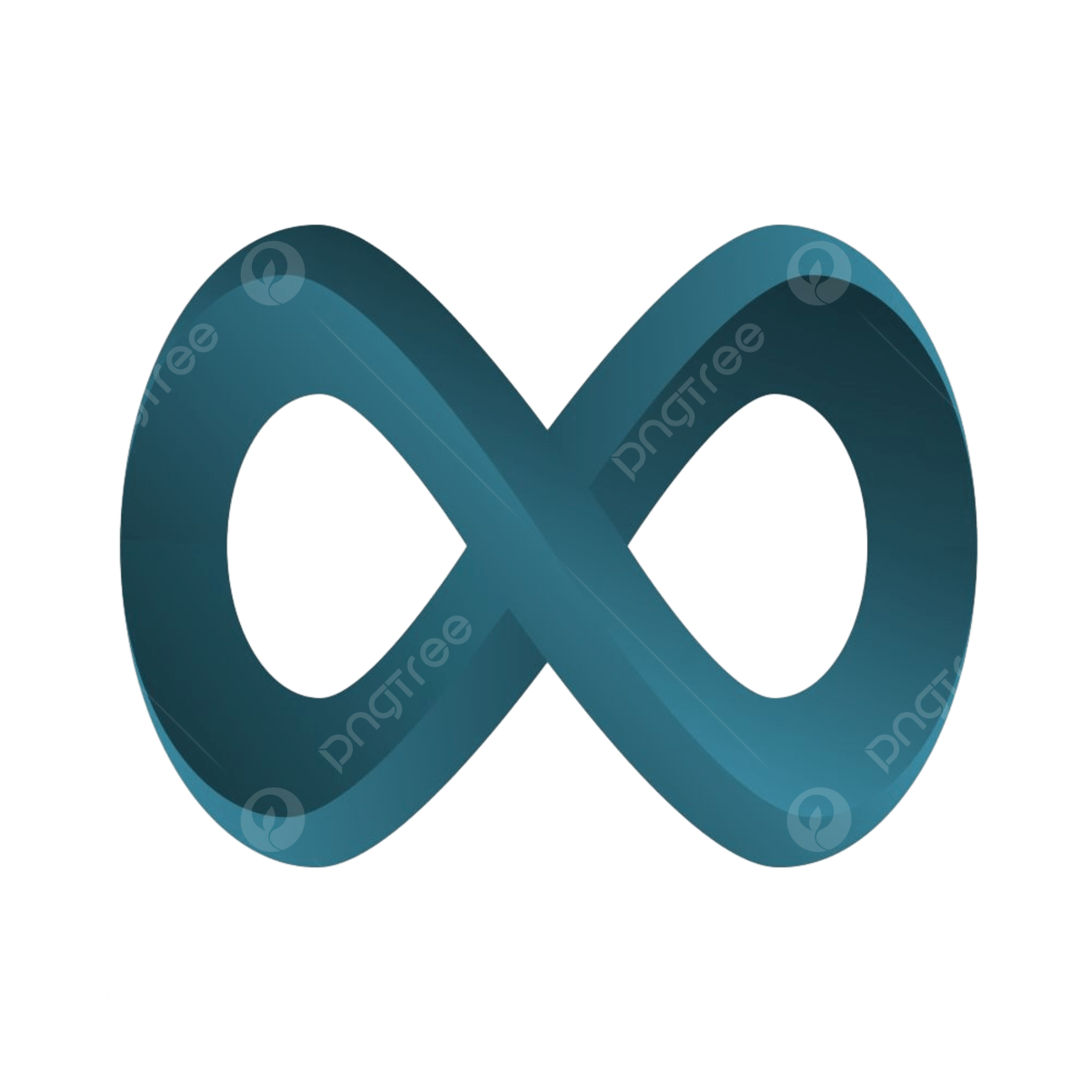 Elegant Infinity Symbol PNG Image File