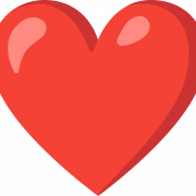 Emoji Heart PNG Image File