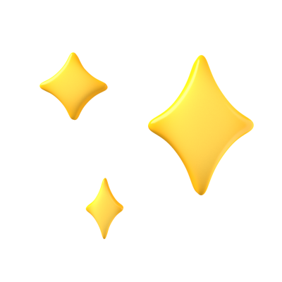 Emoji Sparkles PNG Pic