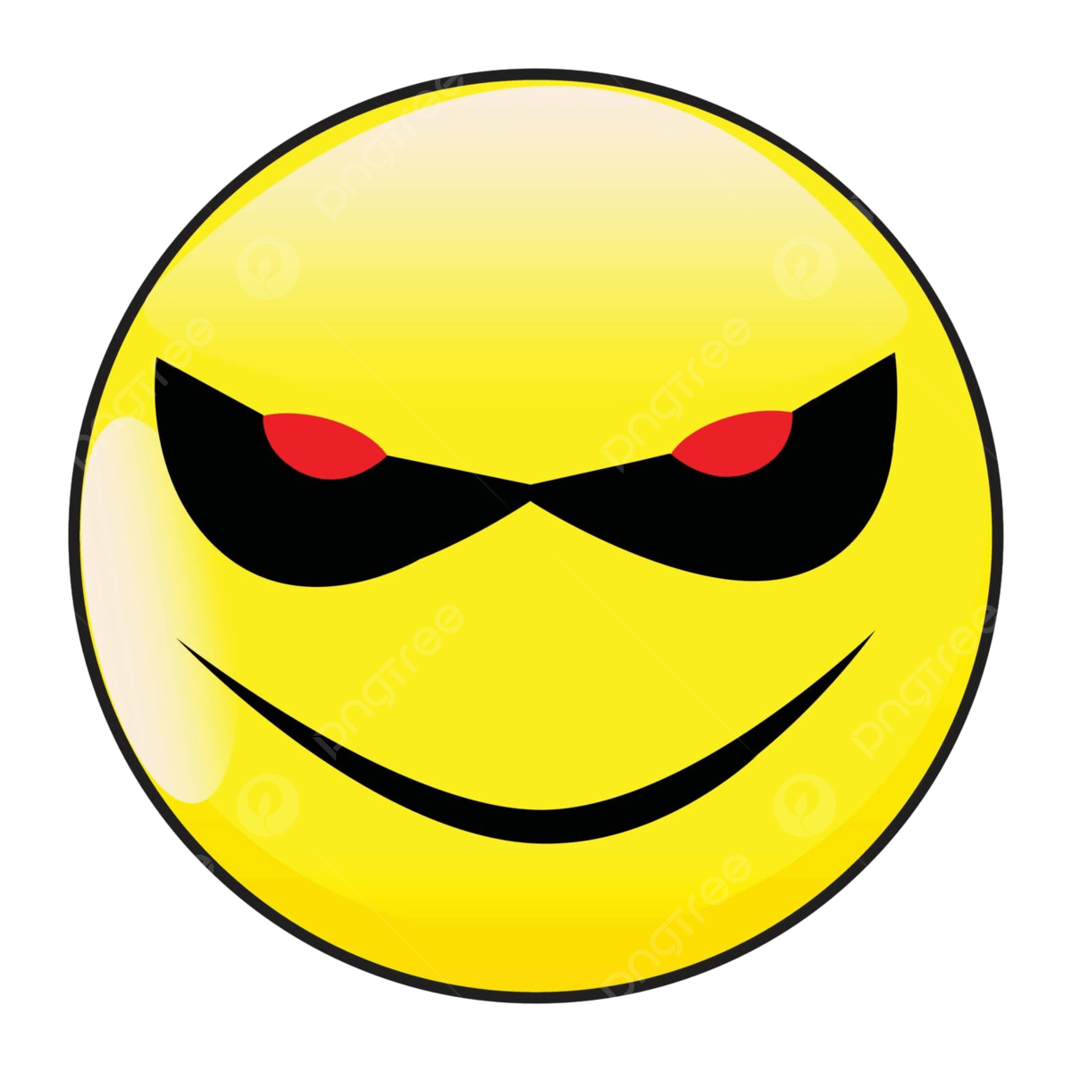 Evil Smile PNG Background