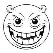 Evil Smile PNG Cutout