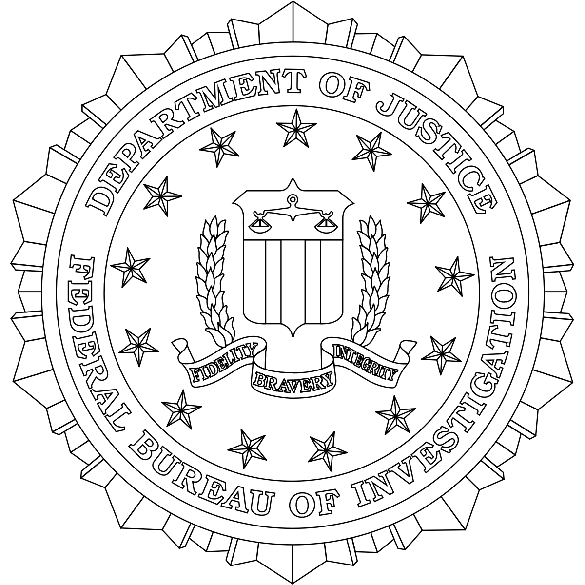 FBI Logo PNG Images HD
