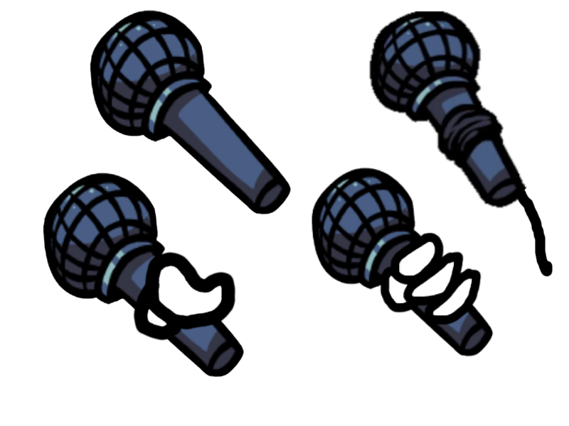 FNF Microphone PNG File