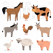 Farm Animals PNG Images HD