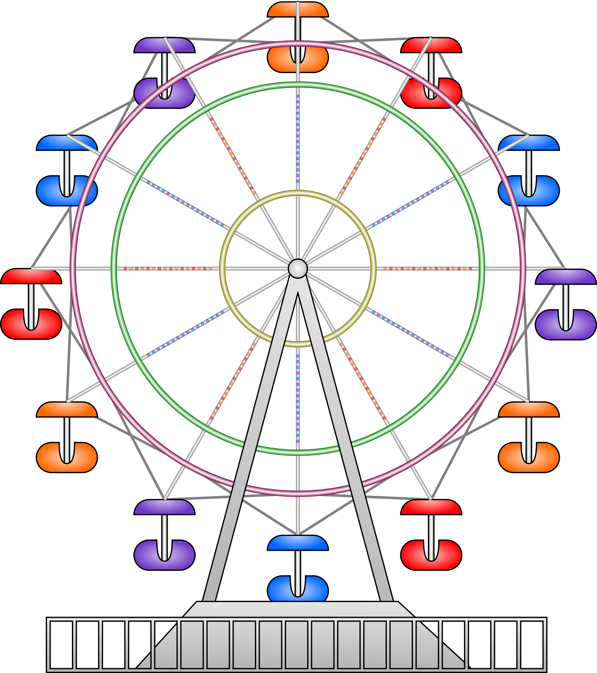 Ferris Wheel PNG Pic