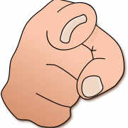 Finger Pointing At You PNG Image