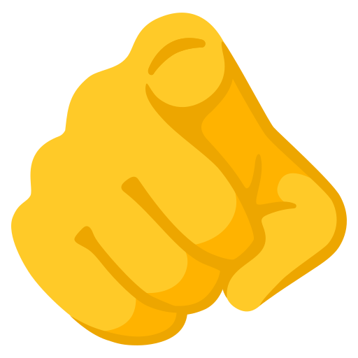 Finger Pointing At You PNG Picture