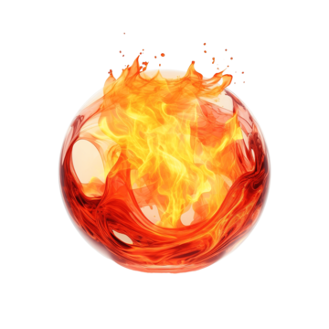 Fire Ball PNG Images