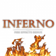 Fire Effect Background PNG