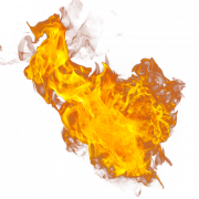 Fire Effect PNG Background