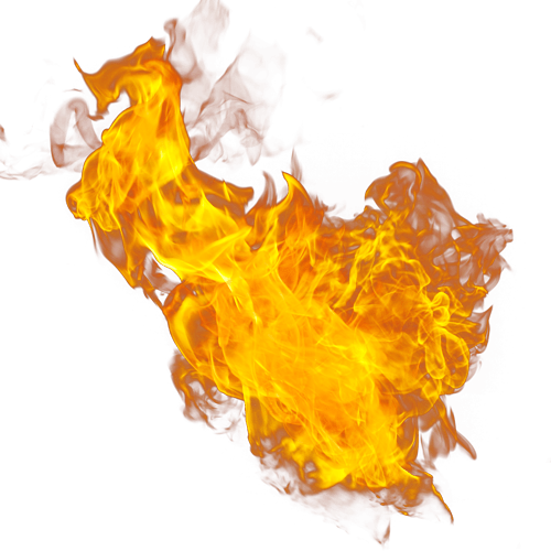 Fire Effect PNG Background