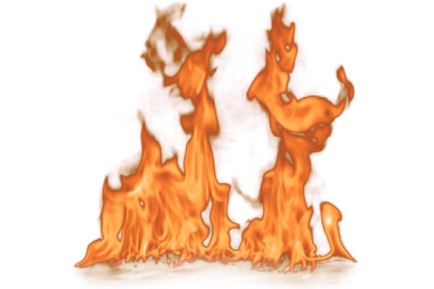 Fire Effect PNG Image File
