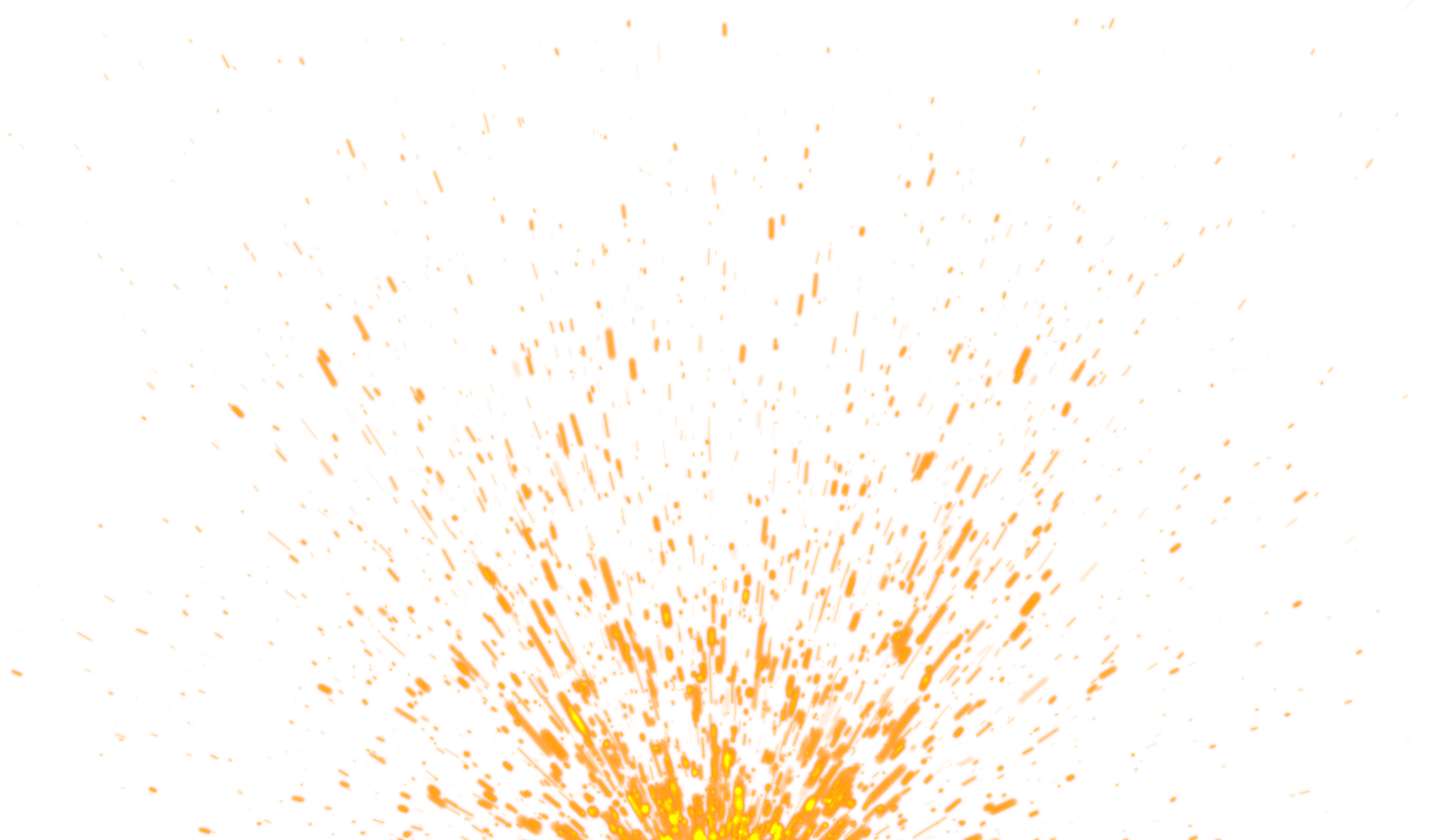 Fire Particles PNG Cutout