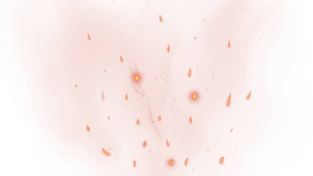 Fire Particles PNG HD Image