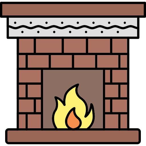 Fireplace PNG Background
