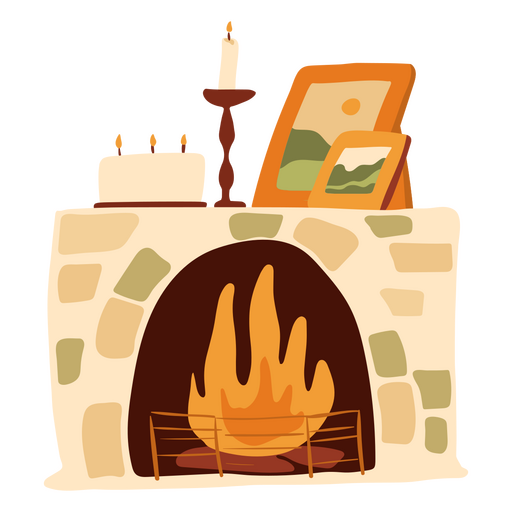 Fireplace PNG Cutout