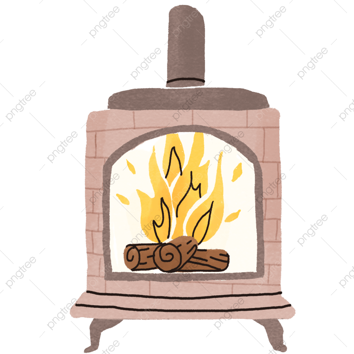 Fireplace PNG Free Image