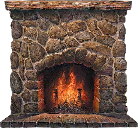 Fireplace PNG HD Image