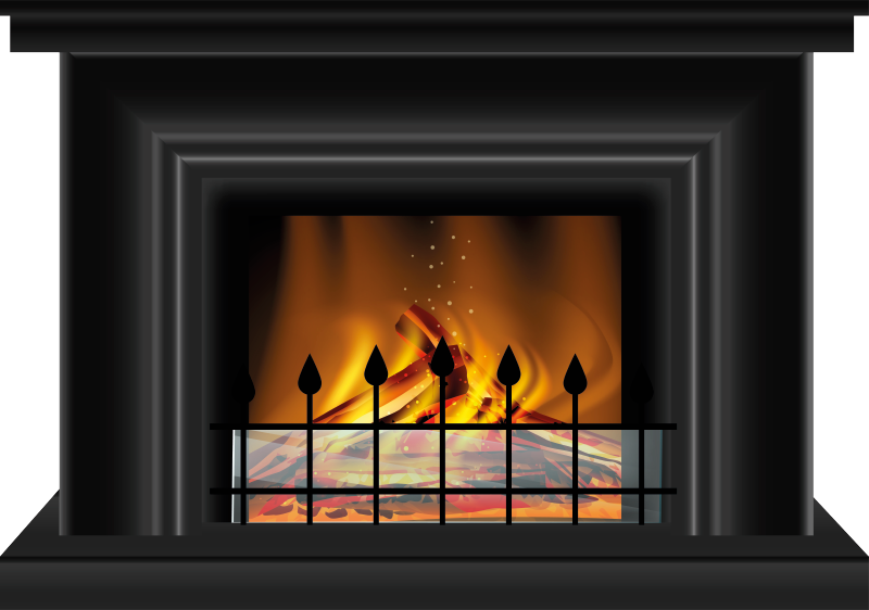 Fireplace PNG Image File