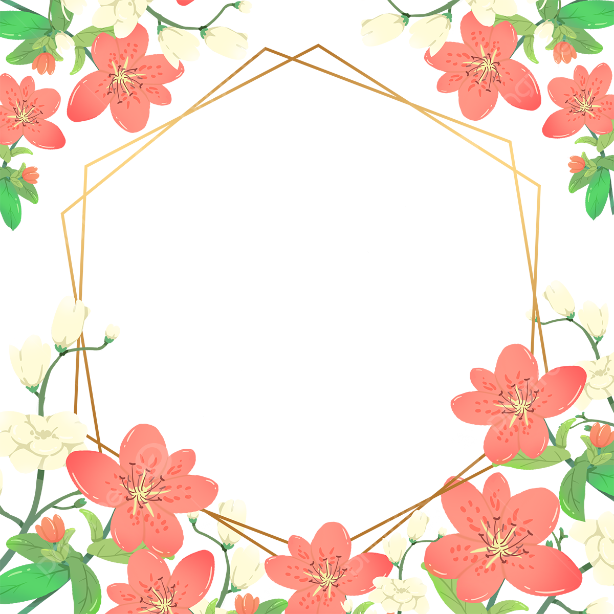 Floral Border