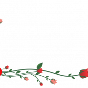 Flowers Border PNG Clipart