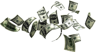 Flying Money PNG Picture