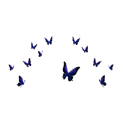 Flying Purple Butterfly PNG Image File
