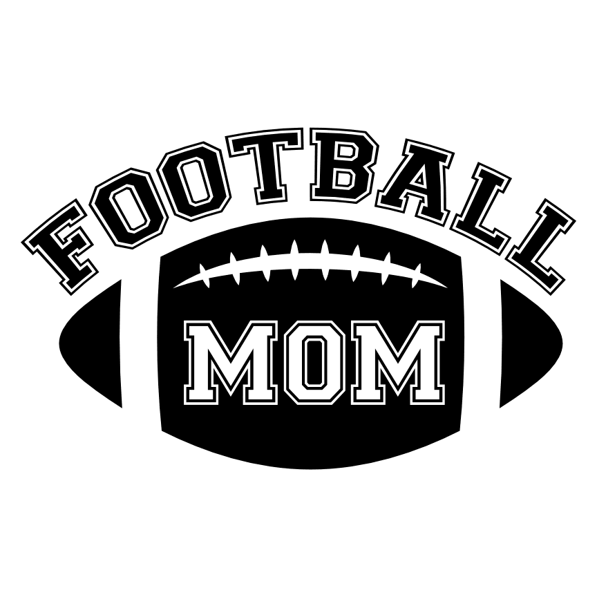 Football Mom PNG File
