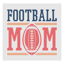 Football Mom PNG Image