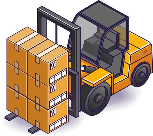 Forklift PNG Pic
