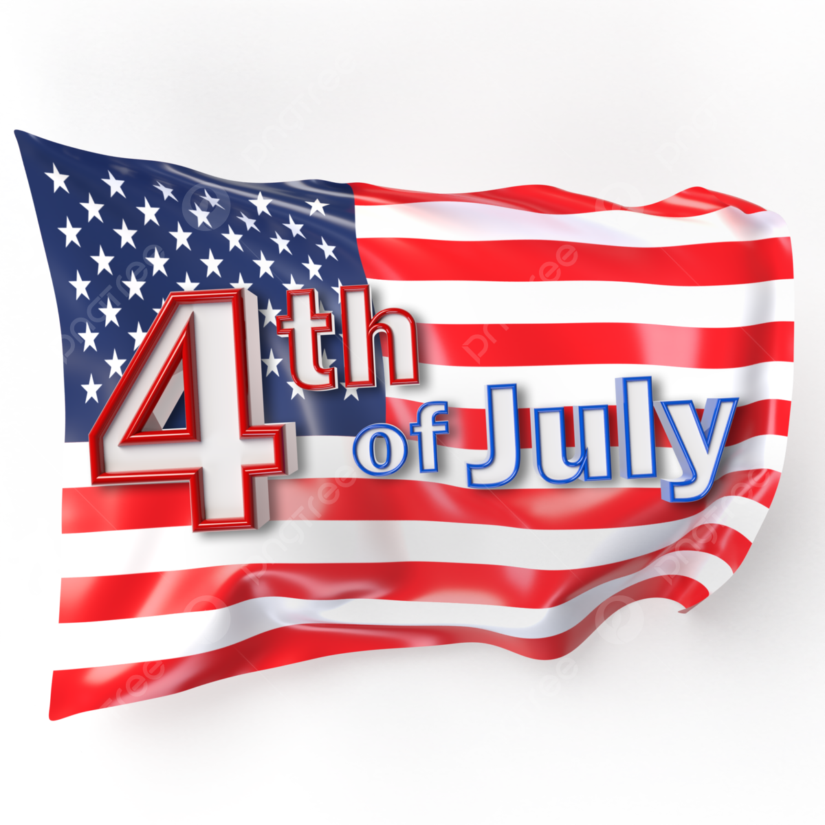 Fourth Of July PNG Cutout