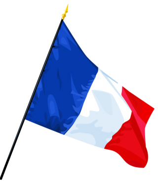 French Flag PNG Free Image