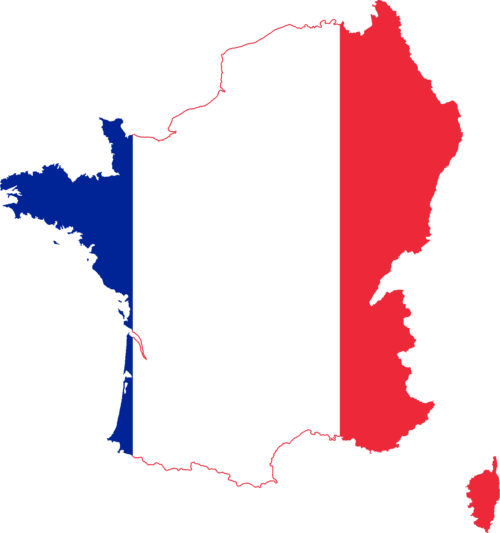 French Flag PNG Pic