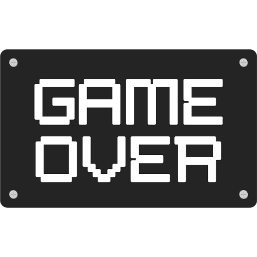 Game Over PNG HD Image