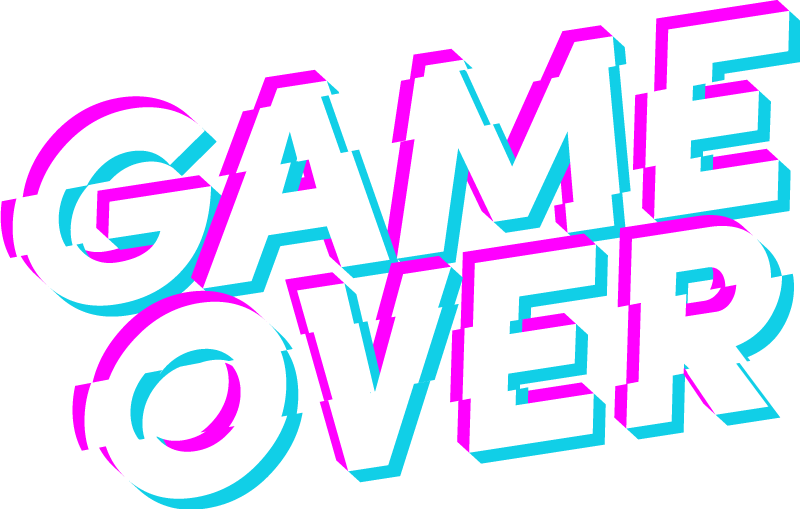 Game Over PNG Image File