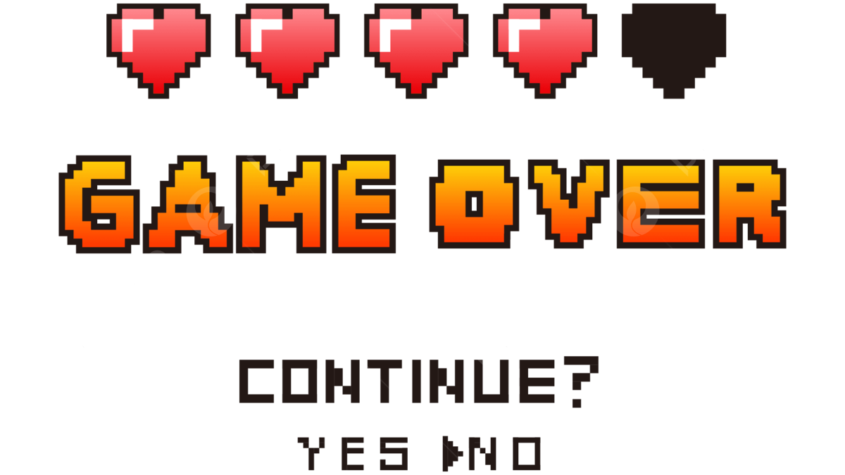 Game Over PNG Images