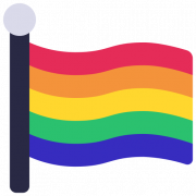 Gay Flag PNG HD Image
