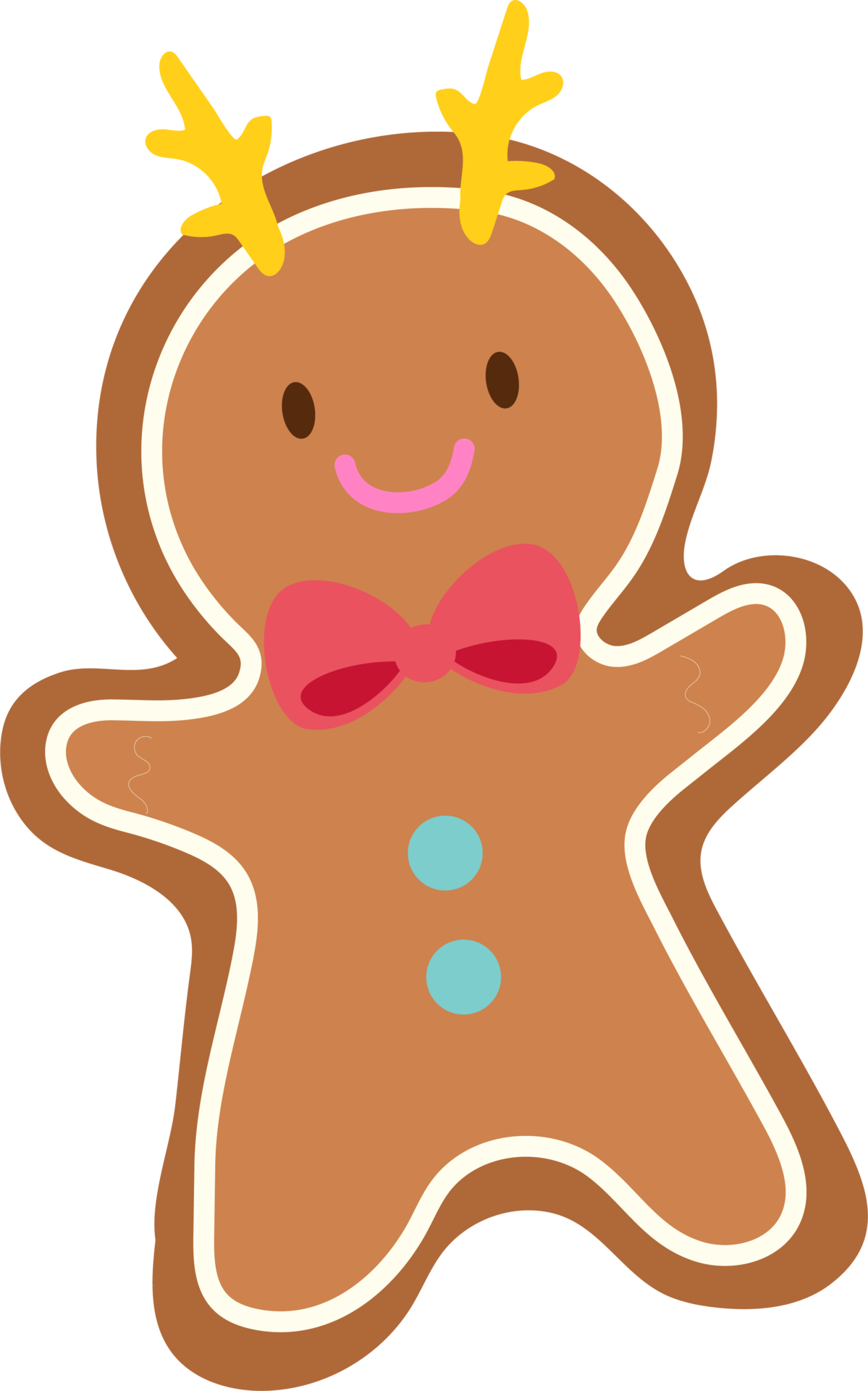Gingerbread Man No Background
