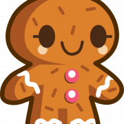 Gingerbread Man PNG Cutout
