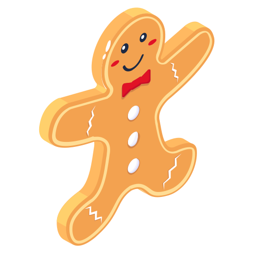 Gingerbread Man PNG Image HD