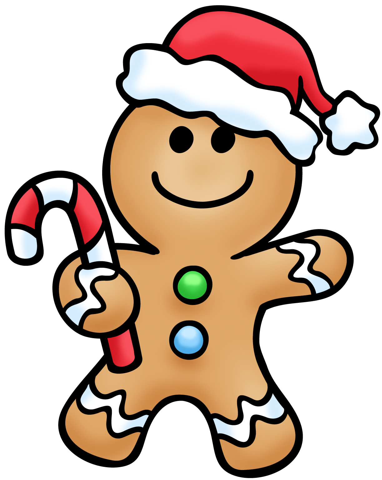 Gingerbread Man PNG Image
