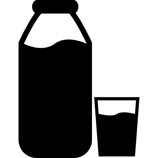 Glass Of Milk PNG Cutout