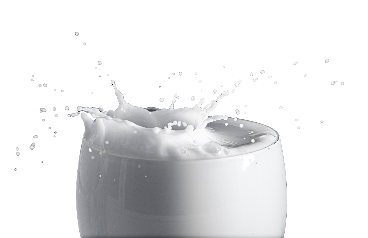 Glass Of Milk PNG Photo