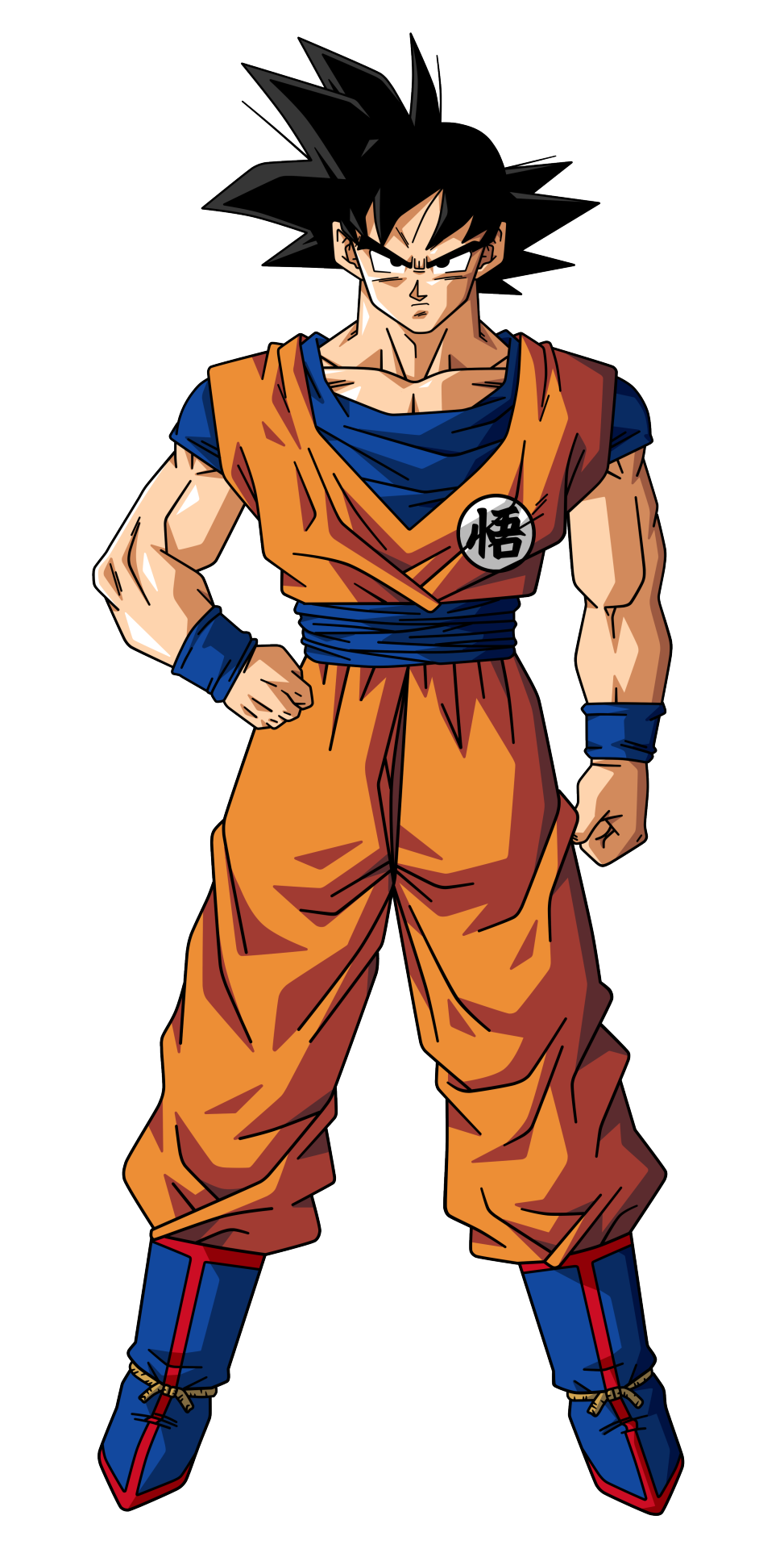 Goku Manga PNG Image