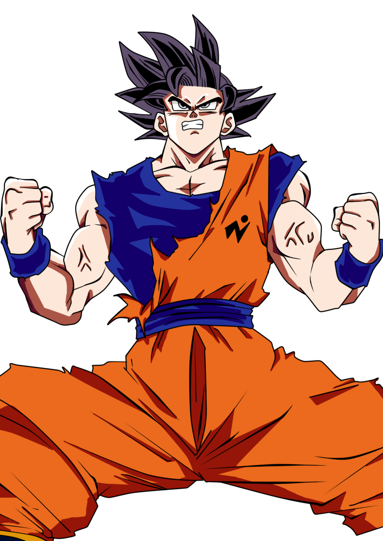 Goku Manga PNG Photos