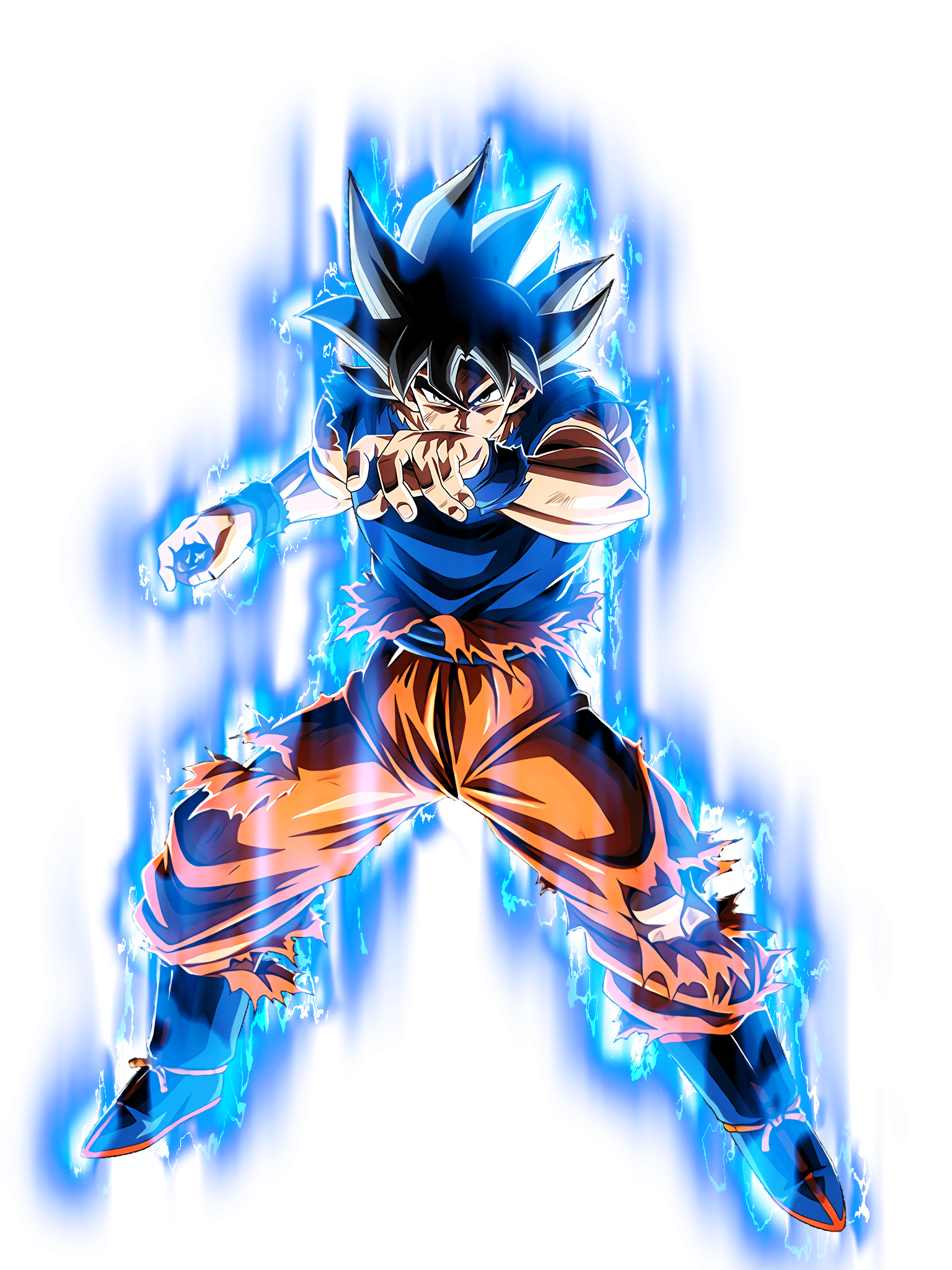 Goku UI Background PNG