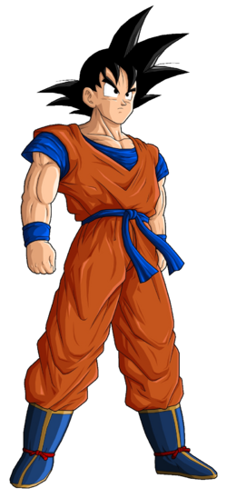 Goku UI PNG Background